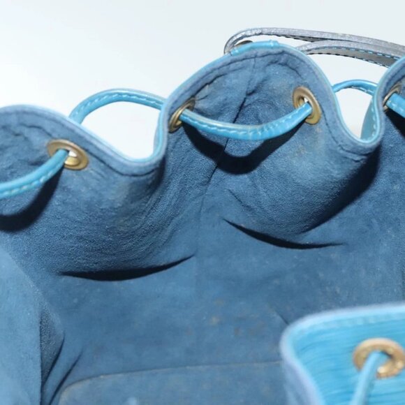 LOUIS VUITTON Epi Petit Noe Shoulder Bag Blue - Picture 14 of 16
